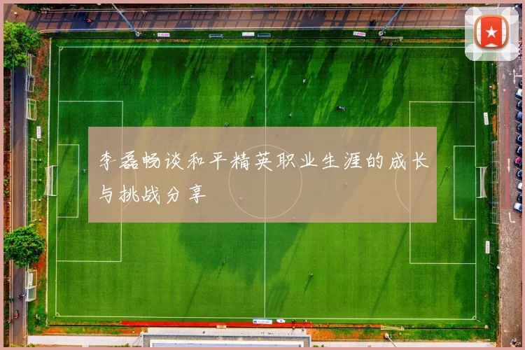 李磊畅谈和平精英职业生涯的成长与挑战分享
